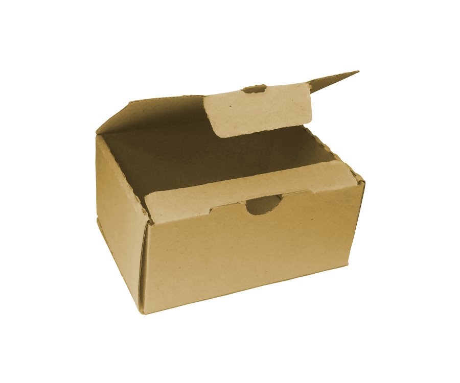 Коробка из микрогофрокартона 120x90x55 (упаковка 100 шт, серая, без лого)