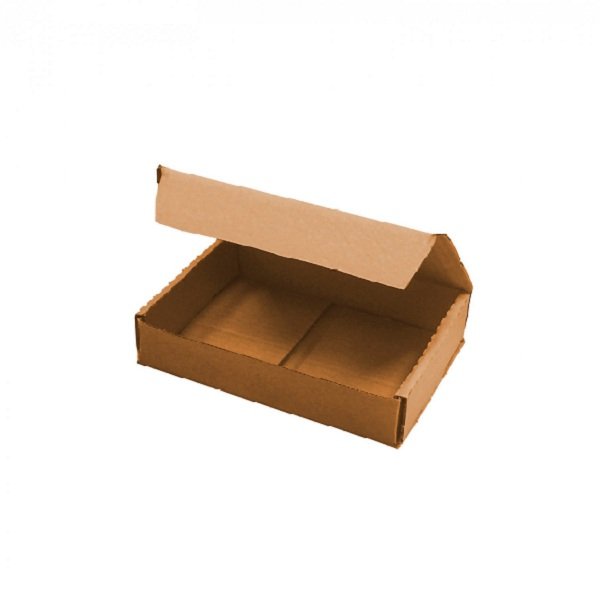 Супер-эконом! Самосборная коробка для отправлений №93, 190x135x40 (упаковка 100 шт, серая, без лого)